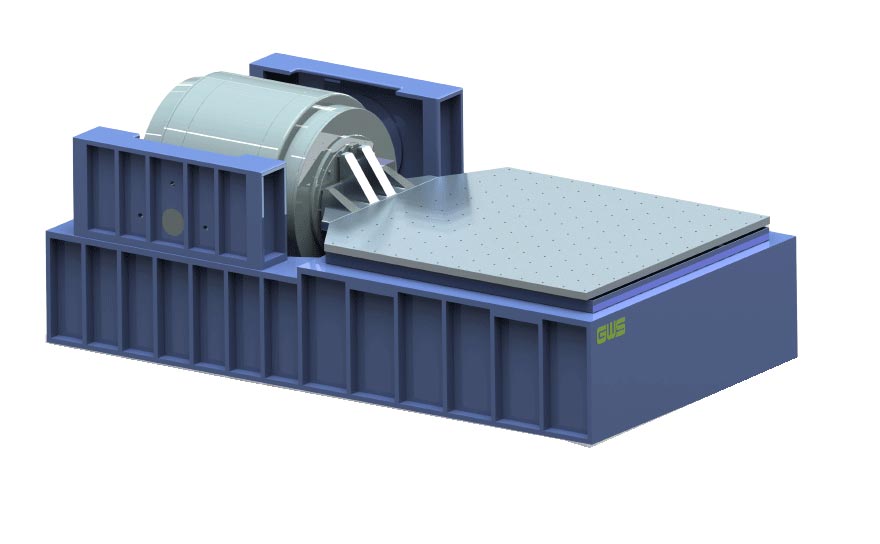 Sistema de prueba de vibraciones de la serie refrigerada por agua